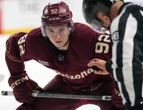 Ramblings: Stone Skating (Surprise, Surprise), Hutson Signs With Habs, Coyotes Win Amid Utah News (Apr 13)