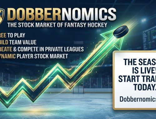 Dobbernomics is Back: Play Fantasy Hockey Like Wall Street!