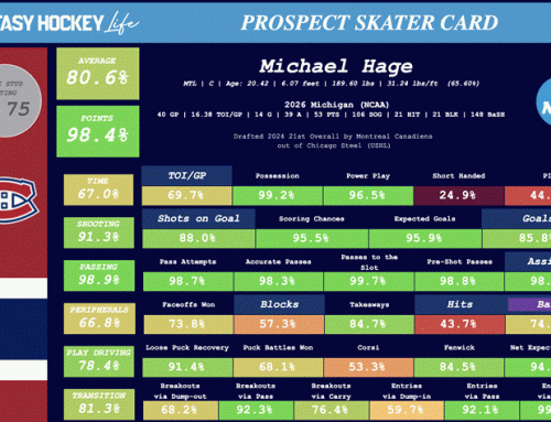 The Journey: Dobber’s Prospect Forward Rankings – The Biggest Risers and Fallers Heading Into 2026-27