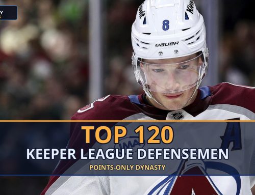 Top 120 Keeper League Defensemen – October 2026