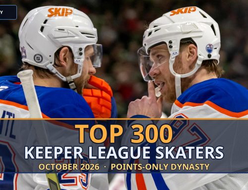 Top 300 Keeper League Skaters – October 2026