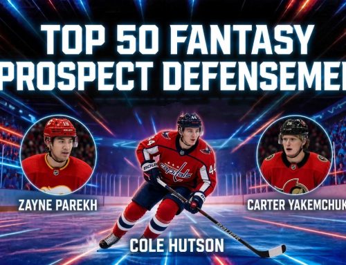 Top 50 Fantasy Prospect Defensemen – October 2026