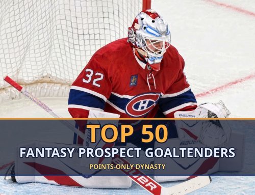 Top 50 Fantasy Prospect Goaltenders – Fall 2026